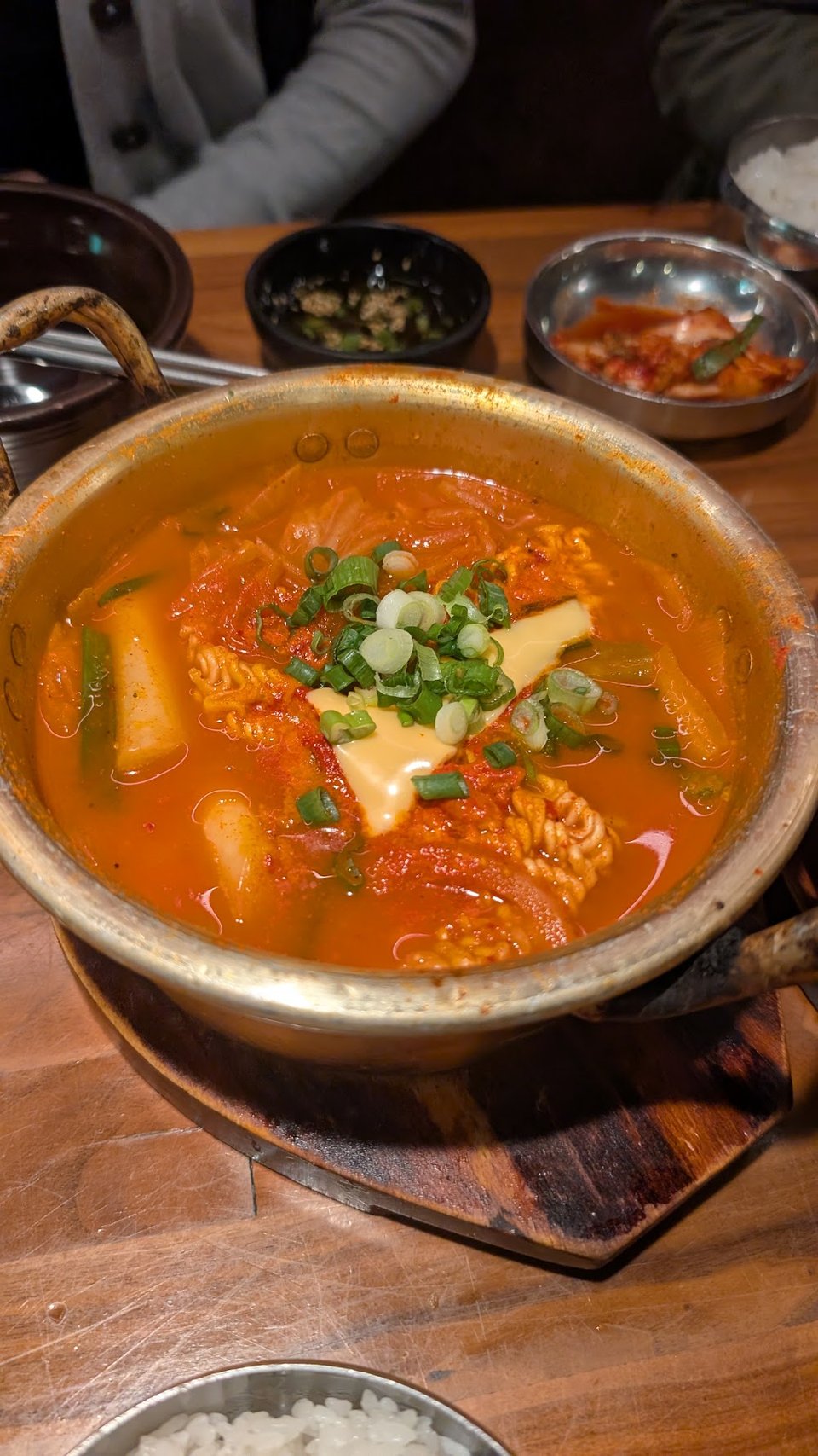 Spicy Tofu Stew with Kimchi