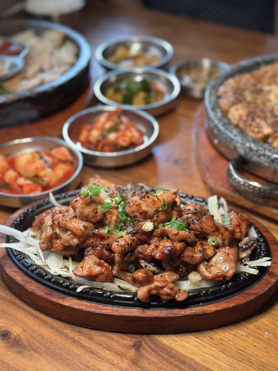 Grilled Chicken with Side Dishes